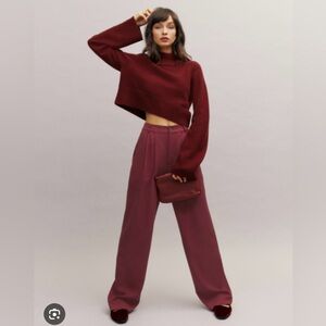 Reformation Mason Pant - Chianti - US 10
